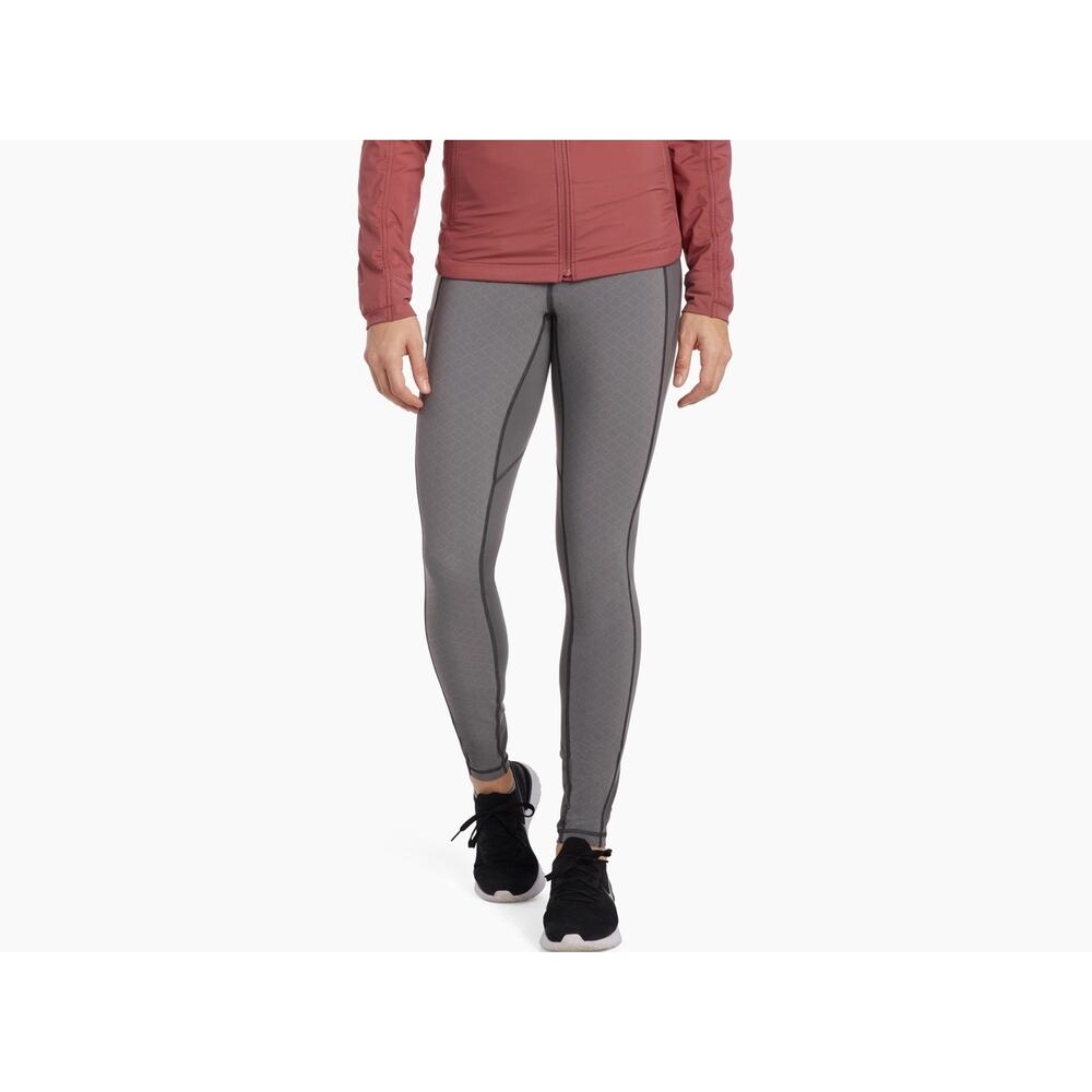 Kuhl Women’s Transcendr Legging XL Carbon Gray Softshell Knit Trail Hiking